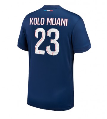 Paris Saint-Germain Randal Kolo Muani #23 Primera Equipación 2024-25 Manga Corta